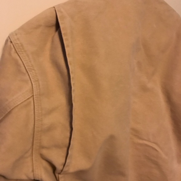 Men’s Carhartt Detroit Cotton Canvas Worker Jacket Regular Large Vintage - Picture 7 of 16